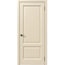 Дверь межкомнатная Дубрава Сибирь Симфония Софт ЛИРА ваниль, глухое полотно